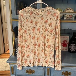 Eye Candy floral top spring top
